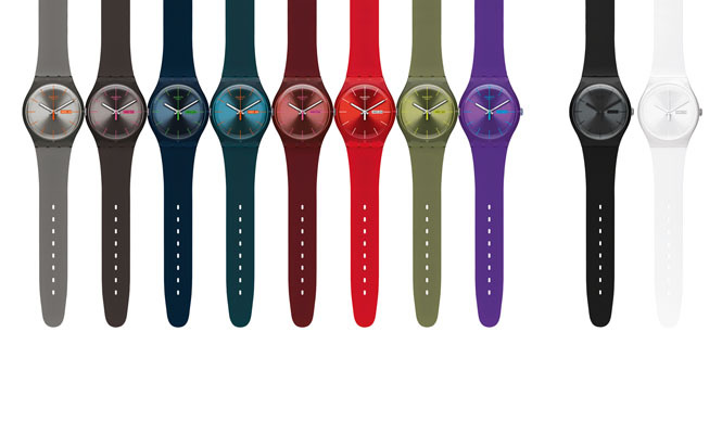 SWATCH|「Swatch NEW GENT」10色ラインアップ