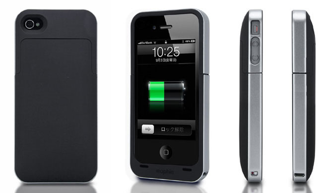 FOCAL｜超薄型69gのiPhone4用 バッテリー内蔵ケース