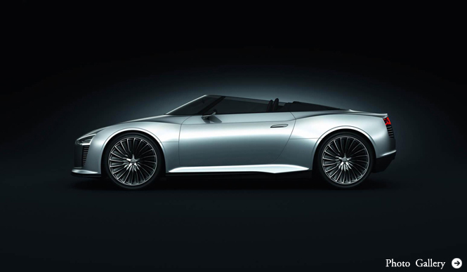 AUDI e TRON SPYDER｜アウディ e トロン スパイダー 発表