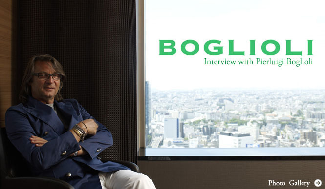BOGLIOLI｜ピエルイジ・ボリオリ インタビュー