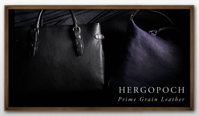 HERGOPOCH|日本の鞄の老舗がつくるプライム グレイン レザーという上質