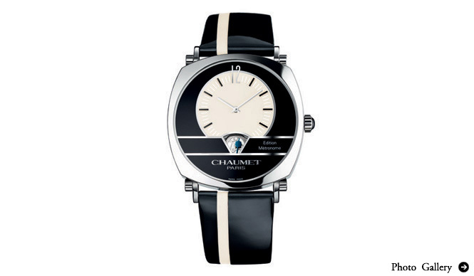 CHAUMET|ショパンへのオマージュ、「ダンディ エディション メトロノーム」