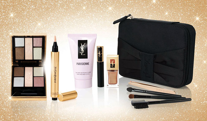 YVES SAINT LAURENT｜「クリスマス ラグジュアリー キット 2010」