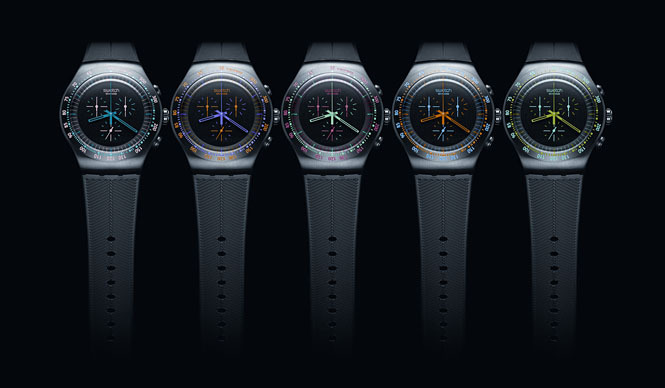 SWATCH｜「スウォッチ・クロノブラック・コレクション」5モデル