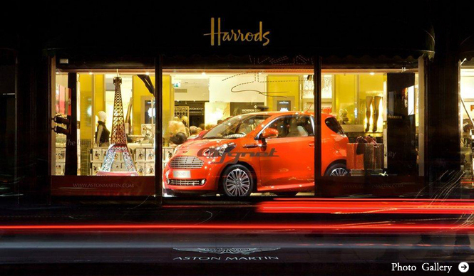 ASTON MARTIN CYGNET｜アストンマーティン シグネット ロンドン ハロッズでお披露目！