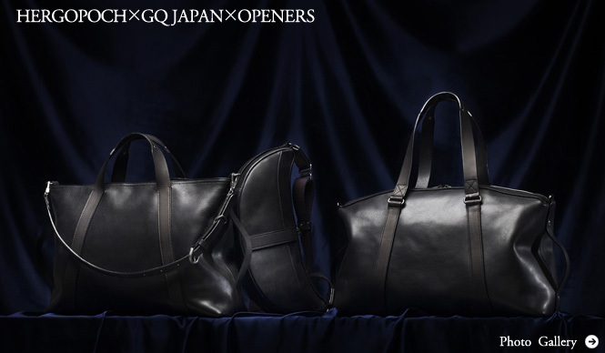 HERGOPŌCH×GQ×OPENERS