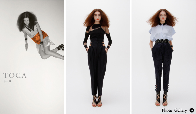 TOGA｜2011年春夏コレクション　曲線美に宿るフェティシズム