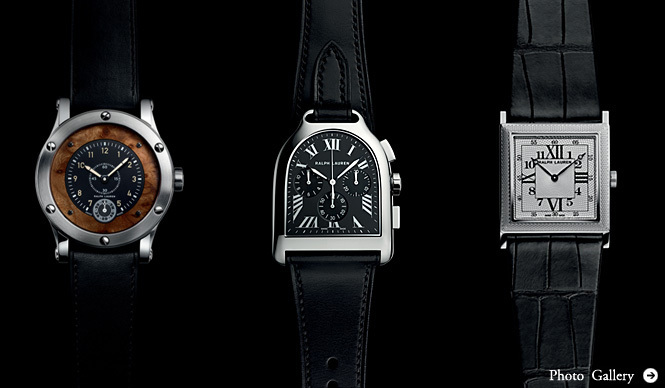 RALPH LAUREN｜時計愛好家も唸る魅力的な仕様が、より身近な存在に