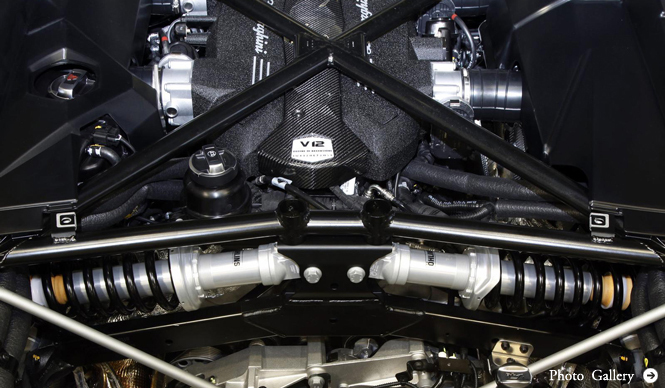 Lamborghini｜ランボルギーニ 新型車のサスを発表 