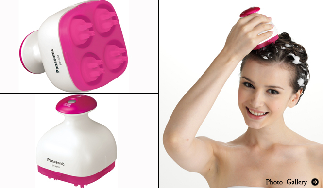 Panasonic|気軽に使える、ヘッドスパマシーンが登場