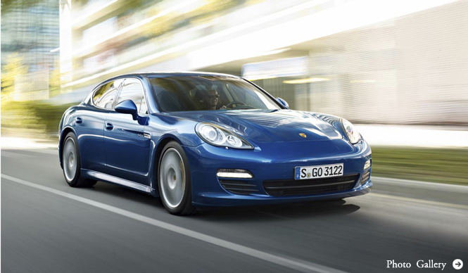 PORSCHE Panamera S hybrid|ポルシェ パナメーラS ハイブリッド クラス最小のCO2排出量を記録