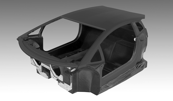 Lamborghini｜ランボルギーニ フルカーボンファイバーのモノコックを公開