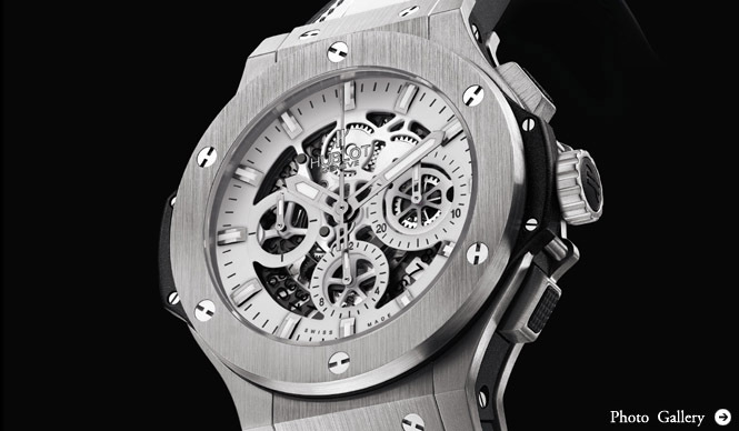 HUBLOT|ドイツの雪山をイメージしたウォッチピース