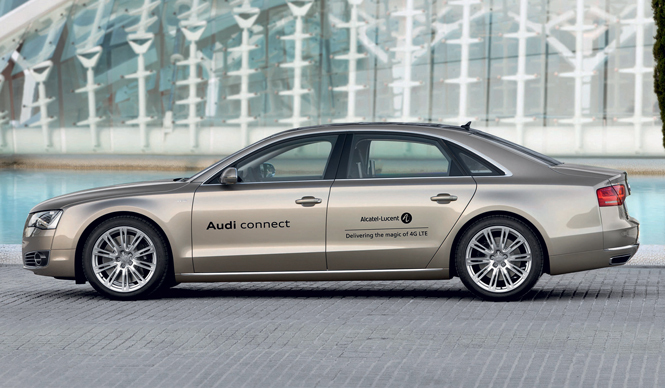 Audi A8|アウディ A8 モバイルシステム導入のプロトタイプ