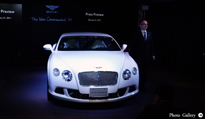 BENTLEY Continental GT Coupe｜ベントレー コンチネンタル GT クーペ 新型、日本上陸!