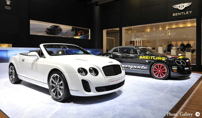 BENTLEY SUPERSPORTS “ICE SPEED RECORD” CONVERTIBLE ジュネーブでデビュー