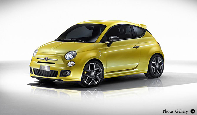 Fiat 500 Coupe Zagato concept|フィアット 500 クーペ ゼガート コンセプト ジュネーブで公開