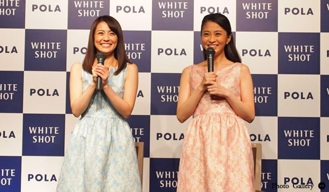 POLA｜小林麻耶さん、麻央さん姉妹が発表「いっしょに、美白体験」