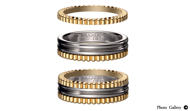 Boucheron｜ブシュロン｜自分だけのリングをデザイン！　「MyQuatre」