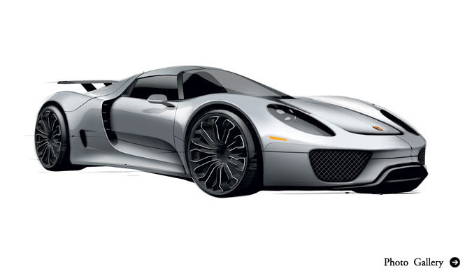 Porsche 918 Spyder Concept|ポルシェ 918 スパイダー コンセプトの価格を公表