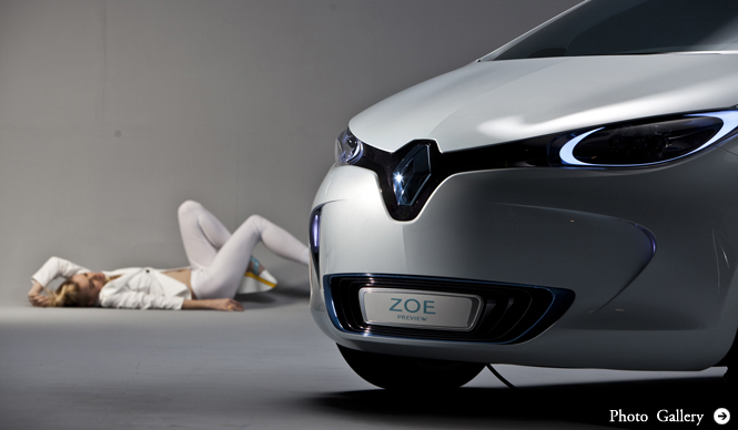 RENAULT ZOE PREVIEW｜ルノー ZOE プレビュー 初の市販EV