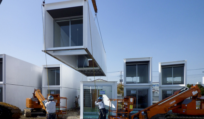 エクスコンテナ・プロジェクト｜ずっと使える住宅を被災者に