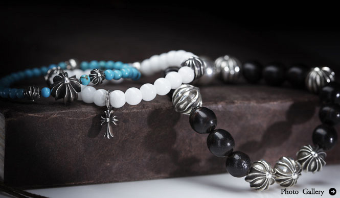 CHROME HEARTS｜ブレスレット“ビーズシリーズ”登場