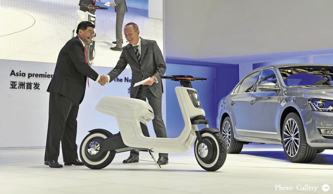 Volkswagen E-Scooter|フォルクスワーゲン Eスクーター 他社製品との比較