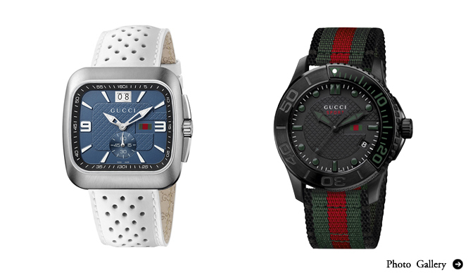 GUCCI｜グッチ伝統のブランドアイコンとデザイン 本格時計と呼べる充実の中身が見事に融合