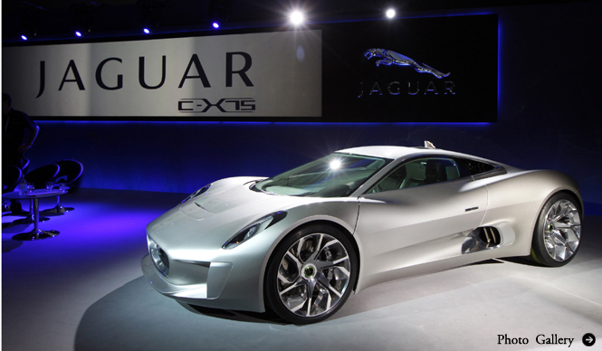 Jaguar C-X75｜ジャガー C-X75 発売予定を公表！