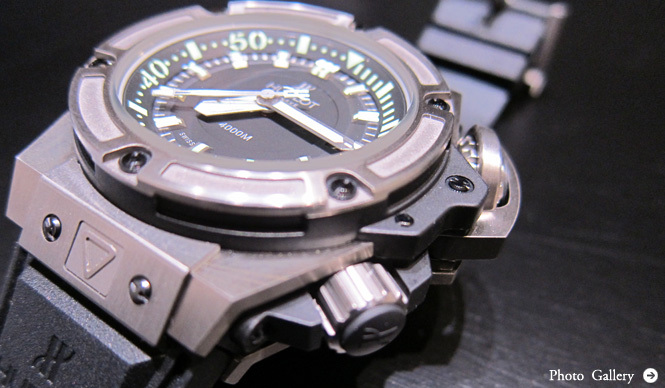 HUBLOT｜史上最強、4000m防水と超ハイスペックのダイバーズモデルをリリース
