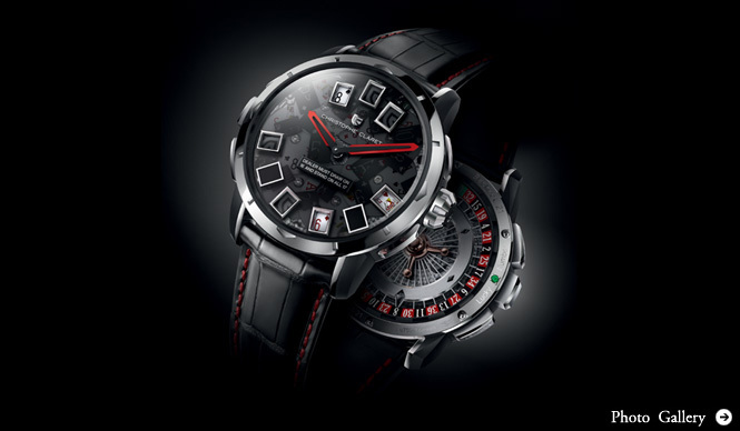 CHRISTOPHE CLARET|腕の上でブラックジャックが楽しめる! 贅たくを極めたエンタテインメント・ウォッチ