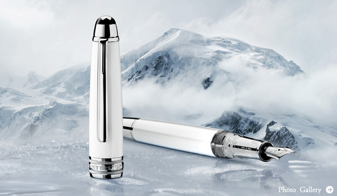 MONTBLANC|モンブラン山へのオマージュ! 「Tribute to the Mont Blanc」コレクション