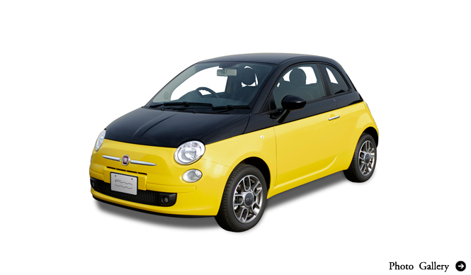 FIAT 500 POP-BI｜フィアット 500 ポップ ビー ミツバチカラーの特別製チンク