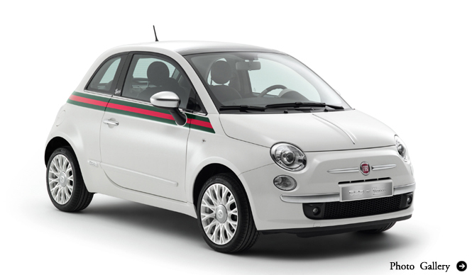 FIAT 500 by Gucci|フィアット 500 バイ グッチ 先行予約受付開始!