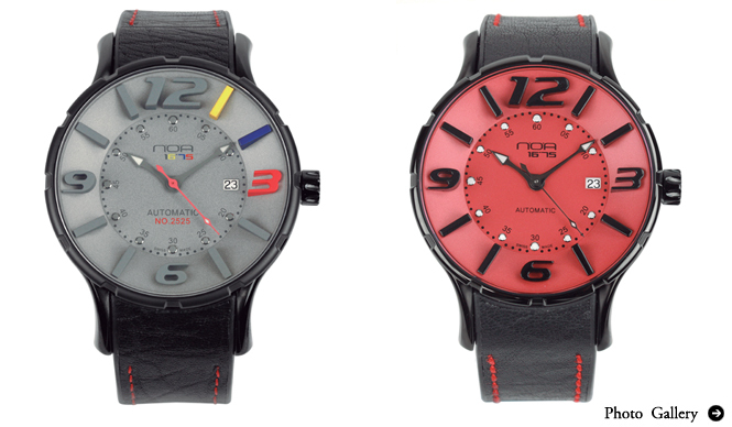 N.O.A｜イタリアのセンスとスイスの時計技術が融合 新感覚ラグジュアリー・ウォッチ