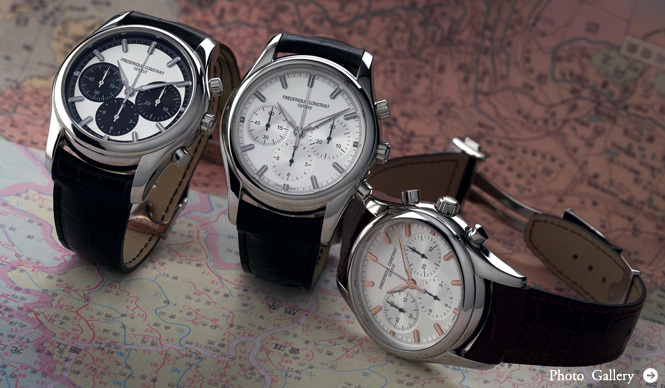 FREDERIQUE CONSTANT｜クラシックカー、ヴィンテージカー好きの心に響く レトロ感覚溢れる新クロノグラフが登場