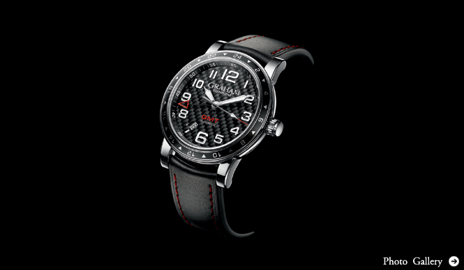 GRAHAM|ズシリと分厚い従来モデルとは一線を画す 薄型のGMTモデルが登場