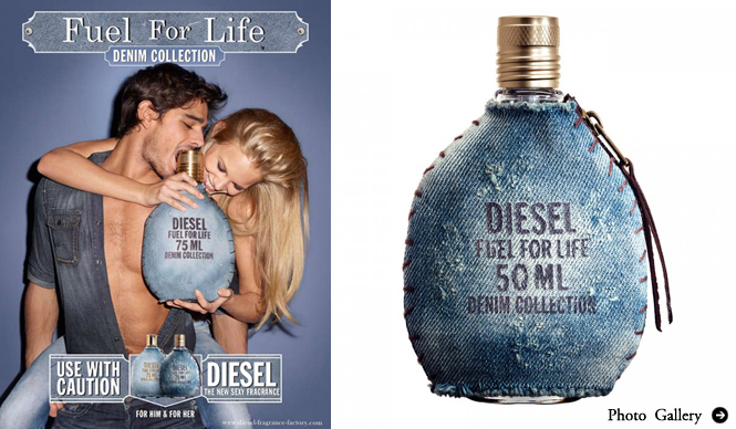 DIESEL｜最新フレグランス「フューエル フォー ライフ デニム コレクション」