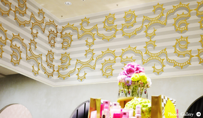 高橋理子｜♯013 『SHISEIDO THE GINZA』のための唐草模様