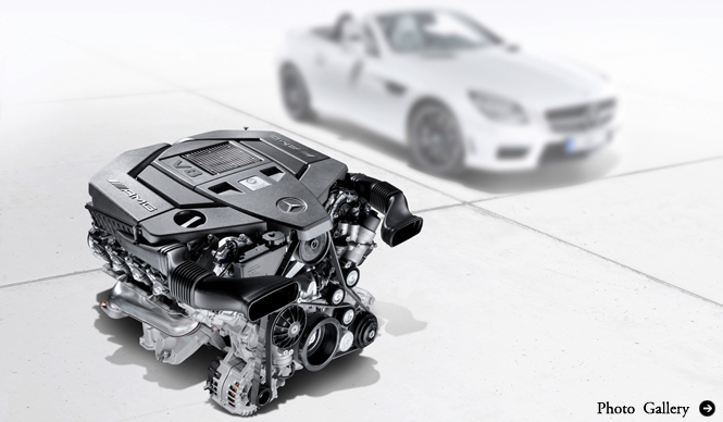Mercedes-Benz｜メルセデス・ベンツ 新型5.5リッターV8エンジン