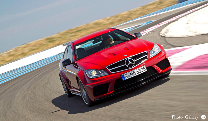 Mercedes-Benz C 63 AMG Coupe Black Series 最強のCクラス クーペ