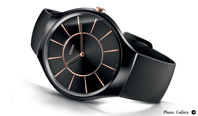 RADO|薄さ5ミリの世界最薄時計! 「ラドー トゥルー シンライン」コレクションデビュー
