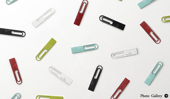 nendo｜ユニークなデザインでセキュリティ機能充実のUSBメモリ