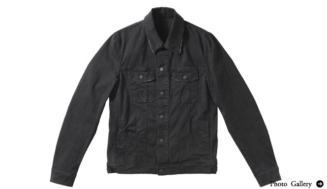 Dior Homme|ディオール オムのロックなブラックデニムジャケット