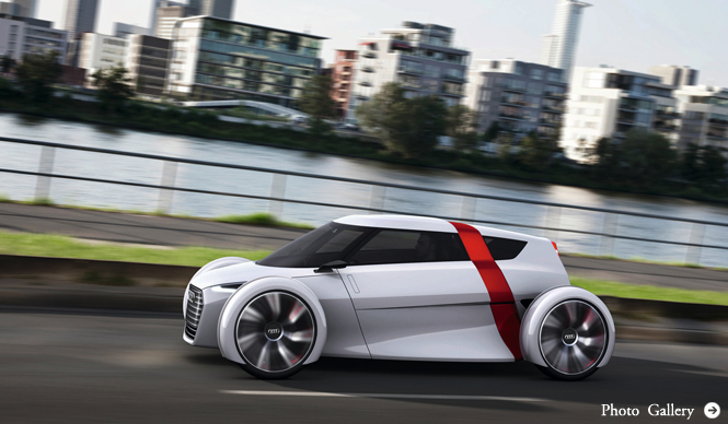 Audi Urban Concept EV｜アウディ製タンデムEV　画像を追加！
