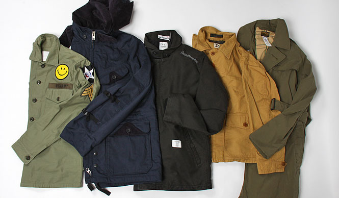 BEAUTY&YOUTH UNITED ARROWS|人気5ブランドの“ミリタリー”別注アイテム