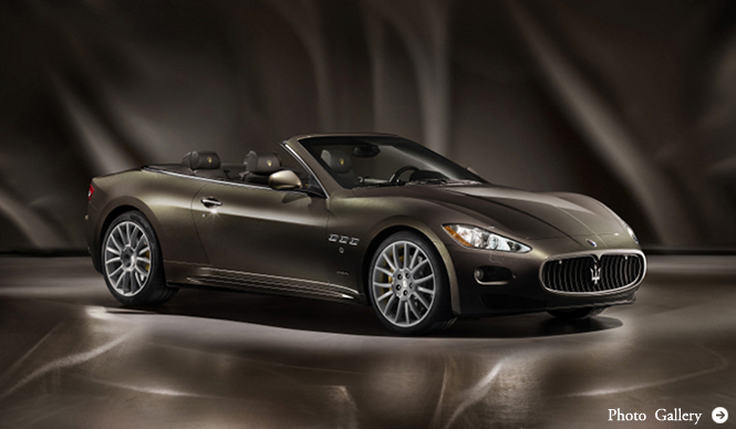 MASERATI GranCabrio FENDI フェンディとのコラボレーションカー
