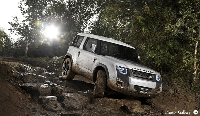 LANDROVER DC100　次期「ディフェンダー」を示唆するコンセプトモデル