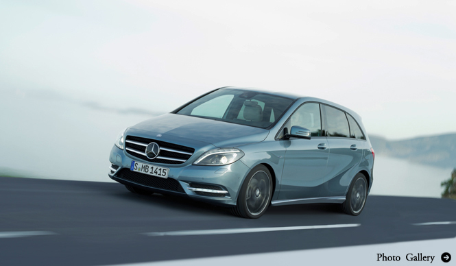 Mercedes-Benz B-Class　2012年モデル登場